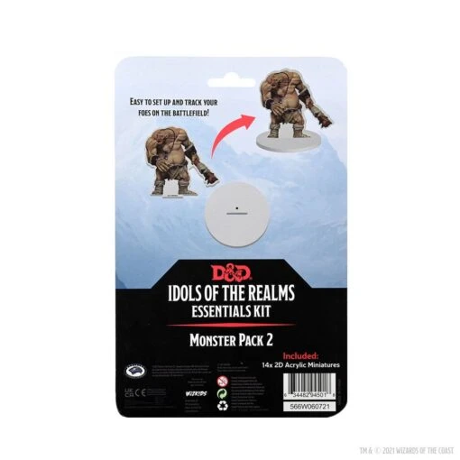Wizkids D&D Idols Of The Realms - Essentials Kit: Monster Pack 2 -Bordspellen Winkel 1937193507