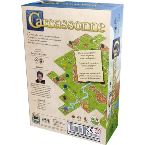 Z-Man Games Carcassonne [FR] -Bordspellen Winkel 1943155902