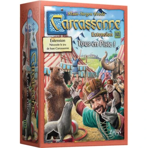 Z-Man Games Carcassonne: Tous En Piste! [FR] -Bordspellen Winkel 1943157957