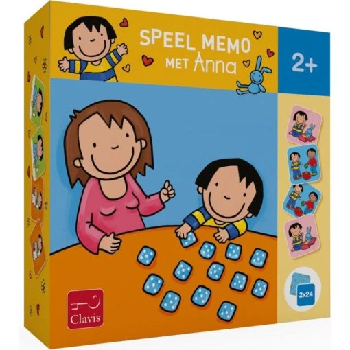 Speel Memo Met Anna (2+) -Bordspellen Winkel 1943682204