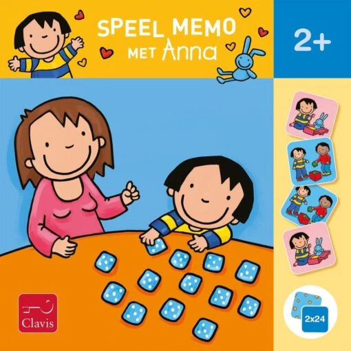 Speel Memo Met Anna (2+) -Bordspellen Winkel 1943682207