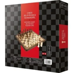 Houten Luxe Schaakspel (35x35 Cm) -Bordspellen Winkel 1943707509