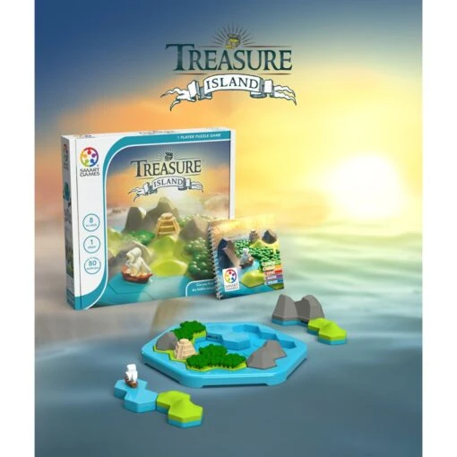 Smart Games Treasure Island (8+) -Bordspellen Winkel 1969761630