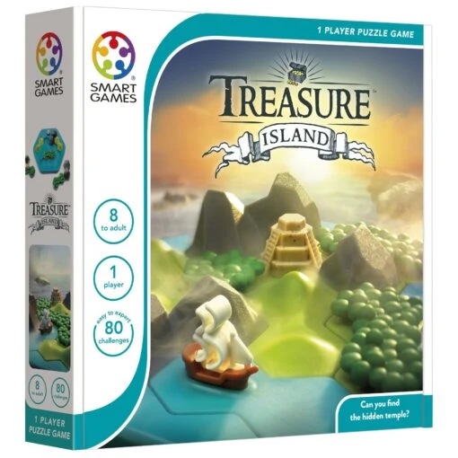 Smart Games Treasure Island (8+) -Bordspellen Winkel 1969761648