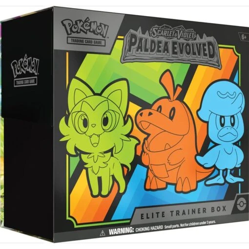 POKEMON [PRE-ORDER] Pokémon: Paldea Evolved (Elite Trainer Box) -Bordspellen Winkel 1975639080