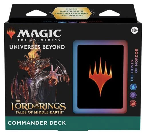 Wizards Of The Coast [PRE-ORDER] MTG: Tales Of Middle-Earth - Commander Deck (The Hosts Of Mordor) -Bordspellen Winkel 1975760034