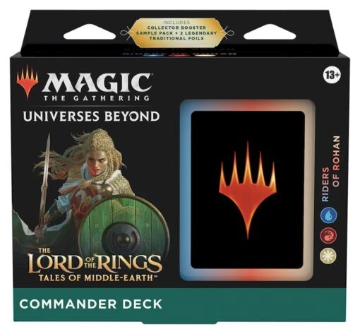 Wizards Of The Coast [PRE-ORDER] MTG: Tales Of Middle-Earth - Commander Deck (Riders Of Rohan) -Bordspellen Winkel 1975760049