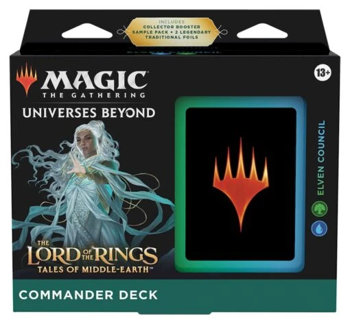 Wizards Of The Coast [PRE-ORDER] MTG: Tales Of Middle-Earth - Commander Deck (Elven Council) -Bordspellen Winkel 1975760106