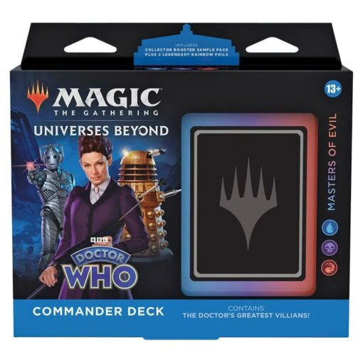 Wizards Of The Coast [PRE-ORDER] MTG: Doctor Who - Commander Deck (Masters Of Evil) -Bordspellen Winkel 1981451427