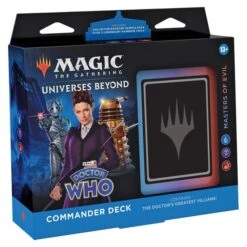 Wizards Of The Coast [PRE-ORDER] MTG: Doctor Who - Commander Deck (Masters Of Evil) -Bordspellen Winkel 1981451430