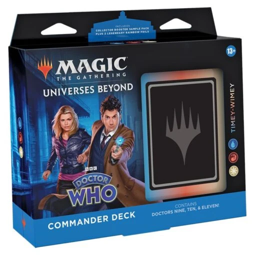 Wizards Of The Coast [PRE-ORDER] MTG: Doctor Who - Commander Deck (Timey-Wimey) -Bordspellen Winkel 1981451775