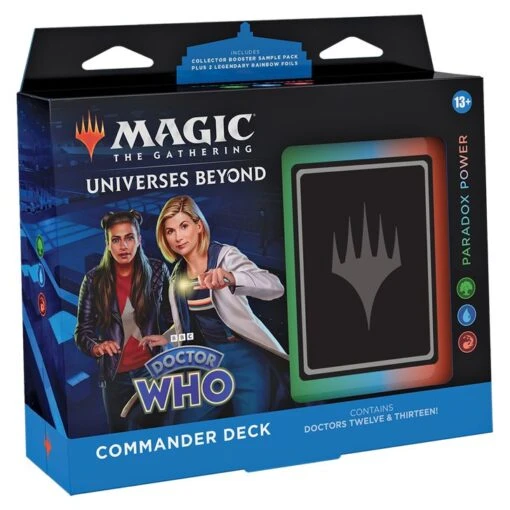 Wizards Of The Coast [PRE-ORDER] MTG: Doctor Who - Commander Deck (Paradox Power) -Bordspellen Winkel 1981451943