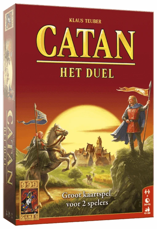 999 Games Catan: Het Duel (Catan Voor Twee Spelers) -Bordspellen Winkel 361106971