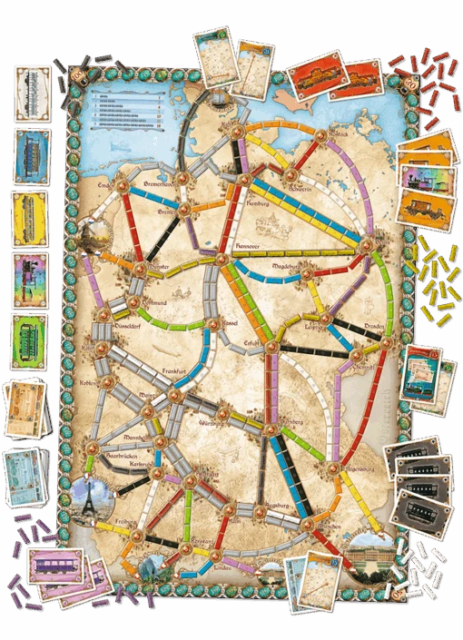 Days Of Wonder Ticket To Ride: Germany -Bordspellen Winkel 420882505