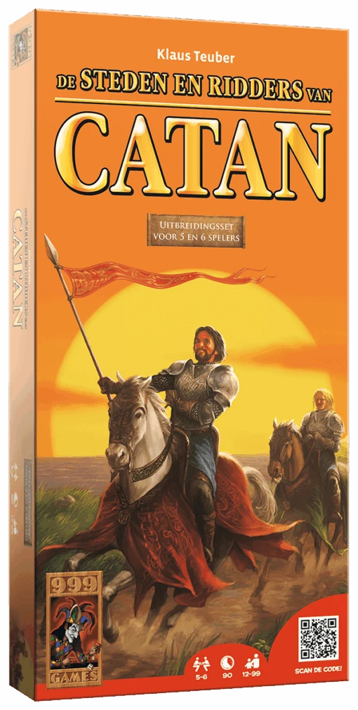 999 Games De Kolonisten Van Catan: Steden En Ridders (Uitbreidingsset 5/6 Spelers) -Bordspellen Winkel 483469610