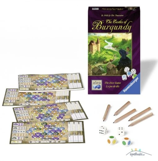 Ravensburger The Castles Of Burgundy: The Dice Game -Bordspellen Winkel 501427752