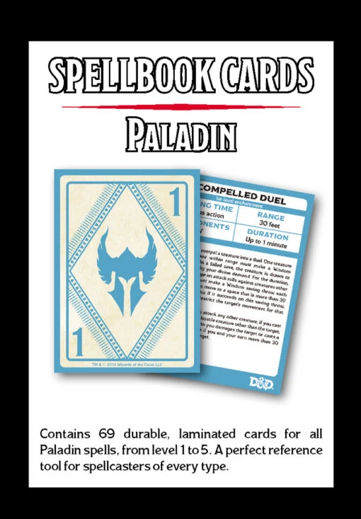 Dungeons & Dragons: Spellbook Cards - Paladin -Bordspellen Winkel 546518049
