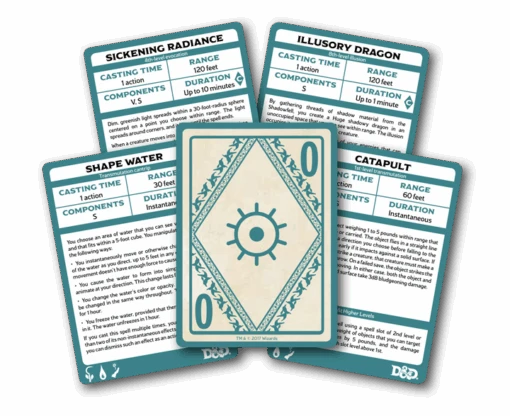 Dungeons & Dragons: Spellbook Cards - Xanathar’s Guide To Everything -Bordspellen Winkel 546527814