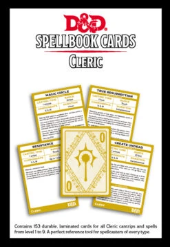 Wizards Of The Coast Dungeons & Dragons: Spellbook Cards - Cleric -Bordspellen Winkel 546528404