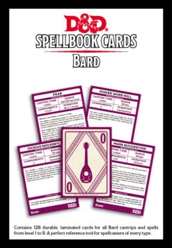 Dungeons & Dragons: Spellbook Cards - Bard 5 Dungeons & Dragons: Spellbook Cards - Bard -Bordspellen Winkel 546529199