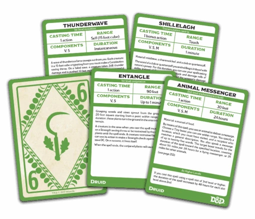 Dungeons & Dragons: Spellbook Cards - Druid -Bordspellen Winkel 546529819