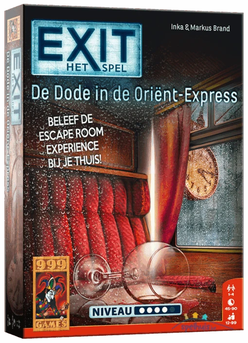 999 Games EXIT - De Dode In De Oriënt-Express -Bordspellen Winkel 547466334
