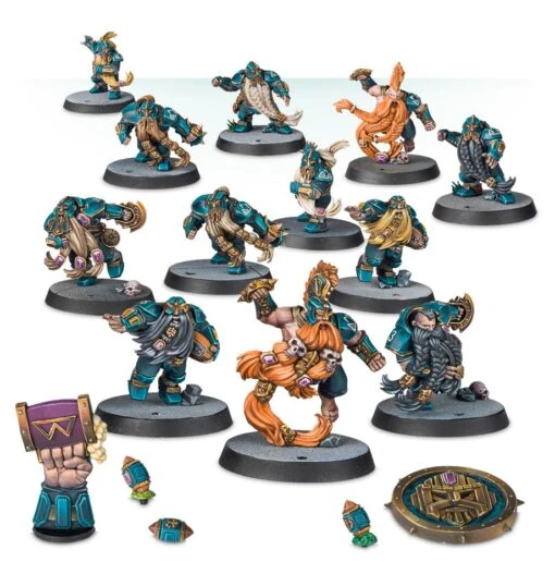 Blood Bowl: The Dwarf Giants (Dwarf Blood Bowl Team) -Bordspellen Winkel 549342459