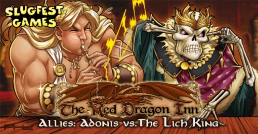 The Red Dragon Inn: Allies - Adonis Vs. The Lich King -Bordspellen Winkel 552511204