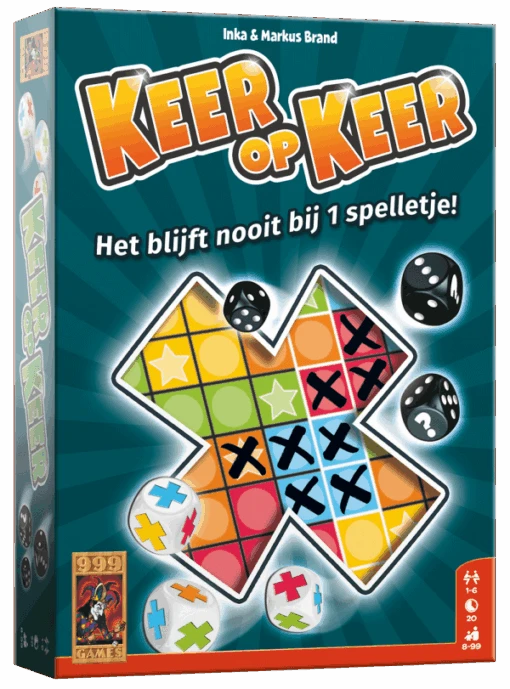 999 Games Keer Op Keer -Bordspellen Winkel 554257404