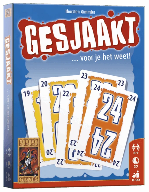 999 Games Gesjaakt -Bordspellen Winkel 554268084