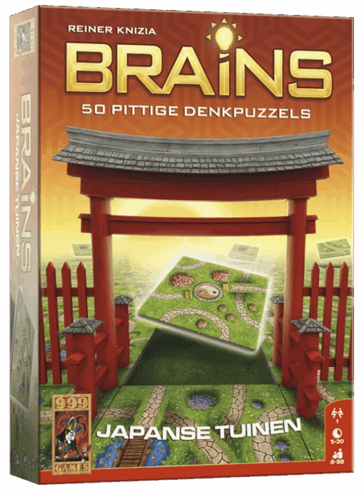 999 Games Brains: De Japanse Tuinen -Bordspellen Winkel 625964797