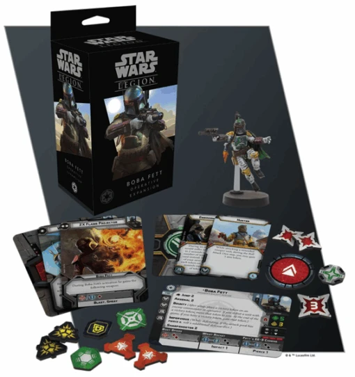 Fantasy Flight Games Star Wars Legion: Boba Fett Operative Expansion -Bordspellen Winkel 663326817