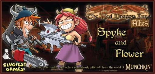 The Red Dragon Inn: Allies - Spyke And Flower -Bordspellen Winkel 663381697