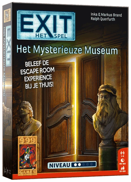 999 Games EXIT - Het Mysterieuze Museum -Bordspellen Winkel 666610847