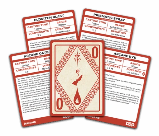 Dungeons & Dragons: Spellbook Cards - Arcane -Bordspellen Winkel 675578866