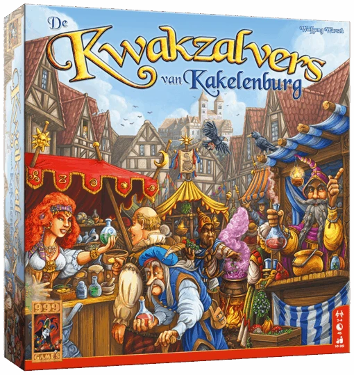 999 Games De Kwakzalvers Van Kakelenburg -Bordspellen Winkel 684439466