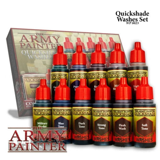 Warpaints Quickshade Washes Set (The Army Painter) -Bordspellen Winkel 692574790