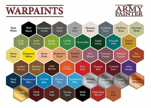 Warpaints Mega Paint Set (The Army Painter) -Bordspellen Winkel 692574881