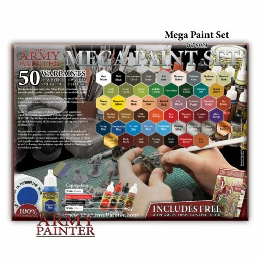 Warpaints Mega Paint Set (The Army Painter) -Bordspellen Winkel 692574888