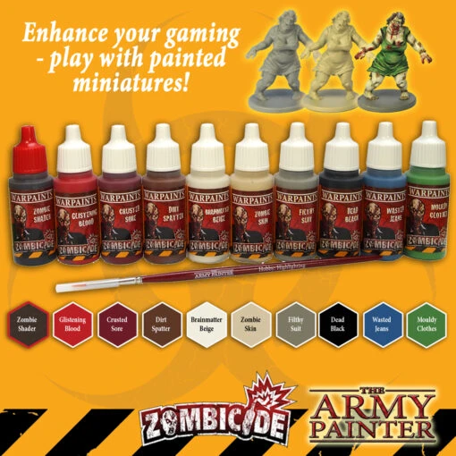 Warpaints Zombicide Core Paint Set (The Army Painter) -Bordspellen Winkel 692577121
