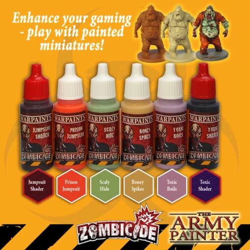 Warpaints Zombicide Toxic/Prison Set (The Army Painter) -Bordspellen Winkel 701214475