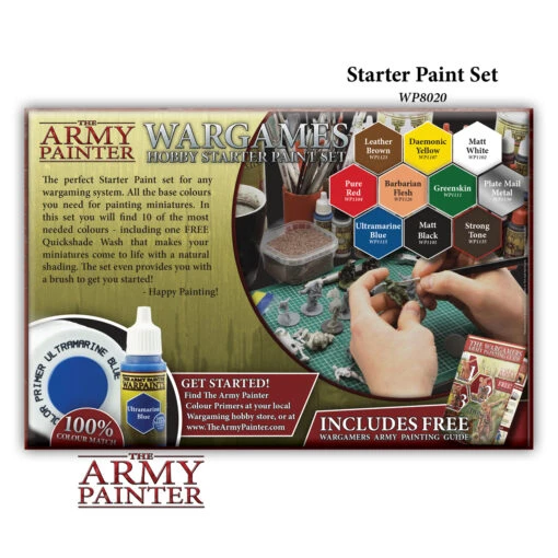 Warpaints Starter Paint Set (The Army Painter) -Bordspellen Winkel 701216695
