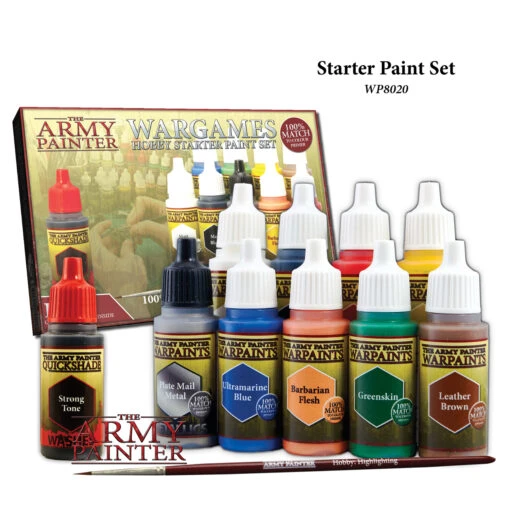 Warpaints Starter Paint Set (The Army Painter) -Bordspellen Winkel 701216700