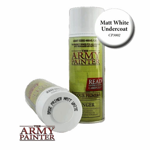 Base Primer - Matt White Undercoat (The Army Painter) -Bordspellen Winkel 729847460