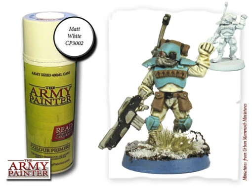 Base Primer - Matt White Undercoat (The Army Painter) -Bordspellen Winkel 729847470