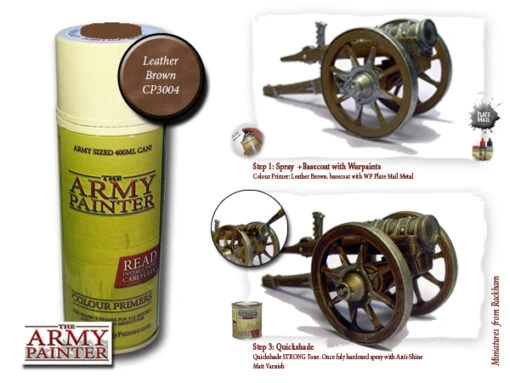 Colour Primer - Leather Brown (The Army Painter) -Bordspellen Winkel 729849290