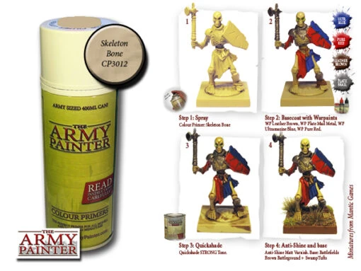 Colour Primer - Skeleton Bone (The Army Painter) -Bordspellen Winkel 729911395