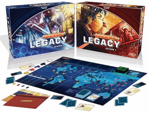 Z-Man Games Pandemic Legacy Blue [NL] -Bordspellen Winkel 735796420