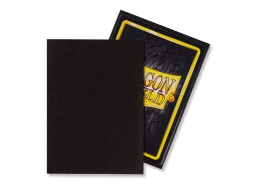 Dragon Shield Card Sleeves: Standard Matte Black (63x88mm) - 100 Stuks -Bordspellen Winkel 793959269