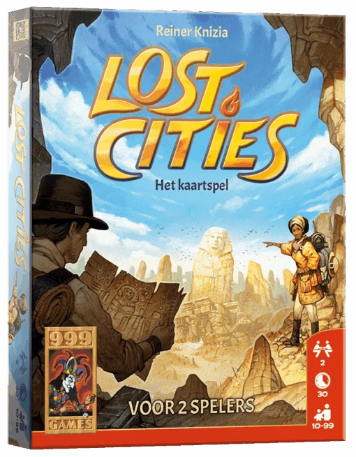 999 Games Lost Cities -Bordspellen Winkel 801140004